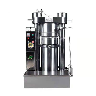 Máquina de prensado en frío de 1 tonelada por hora/prensa hidráulica de aceite de girasol