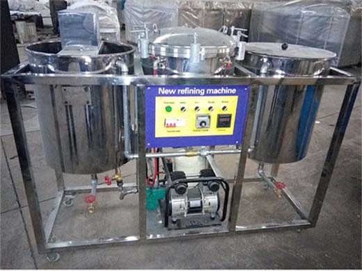 Máquina de refinación de aceite de girasol/maquinaria de extracción de aceite de ricino