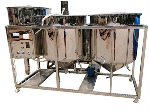 Máquina de refinería de aceite de soja vegetal de China que produce alta