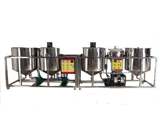 Refinería de aceite comestible de máquina de refinación de aceite vegetal crudo en Paraguay