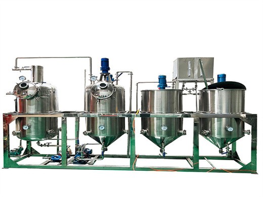 Línea de prensado y refinación de aceite de pequeño tamaño – maquinaria para almazara