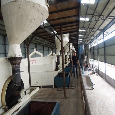 Línea de producción de prensa de aceite de semilla de uva de buena elección en Paraguay
