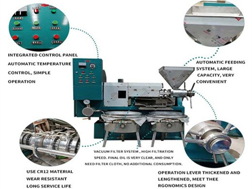 Pretratamiento/proceso de prensado de semillas oleaginosas Máquina de aceite a pequeña escala